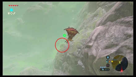 Botw - Dueling Peaks Korok 38 Overworld View