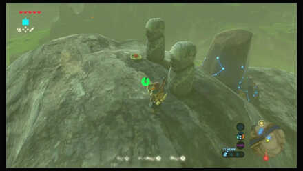 Botw - Dueling Peaks Korok 36 Overworld View