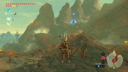 Botw - Eldin Korok 30 Overworld View