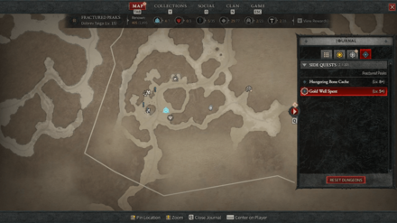 Diablo IV - Cleansing Flame Map View