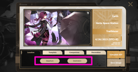 Honkai Star Rail - How to Create a DIY Ticket Step 2