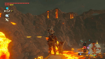 Botw - Eldin Korok 33 Overworld View