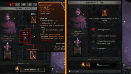 Diablo 4 - Imprinting or Enchanting