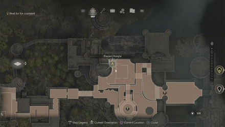 Resident Evil 4 Remake - Castle Elegant Bangle Map Location