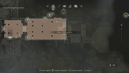 Resident Evil 4 Remake - Castle Elegant Perfume Bottle Map Location