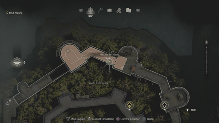 Resident Evil 4 Remake - Castle Ornate Necklace Map Location