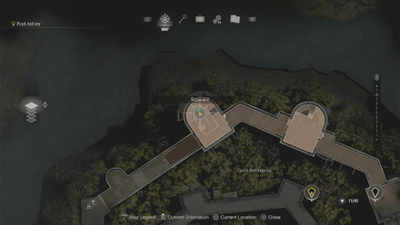 Resident Evil 4 Remake - Castle Emerald Map Location