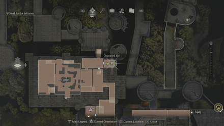 Resident Evil 4 Remake - Castle Depraved Idol Map Location