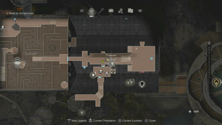 Resident Evil 4 Remake - Castle Alexandrite Map Location