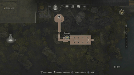 Resident Evil 4 Remake - Castle Emerald Map Location