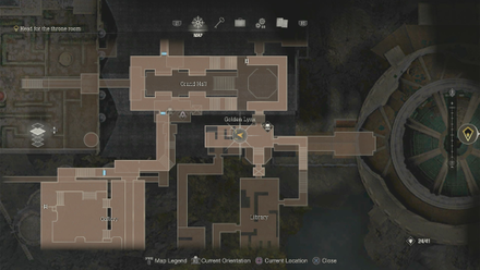 Resident Evil 4 Remake - Castle Golden Lynx Map Location