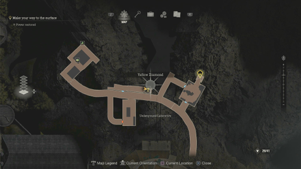 Resident Evil 4 Remake - Castle Yellow Diamond Map Location