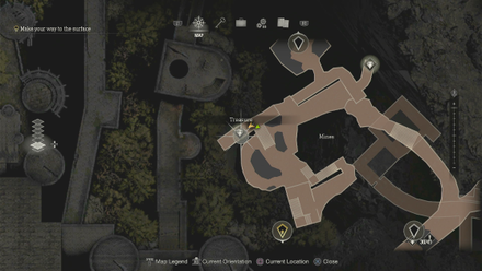 Resident Evil 4 Remake - Castle Sapphire Map Location