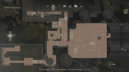 Resident Evil 4 Remake - Castle Scratched Emerald Map Location