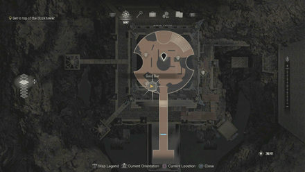 Resident Evil 4 Remake - Castle Gold Bar Map Location