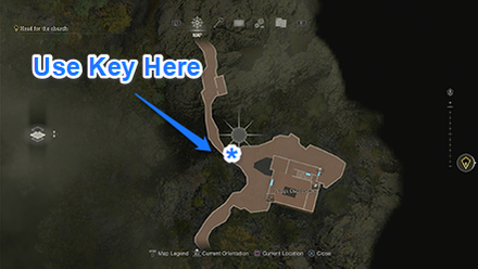 Resident Evil 4 Remake - Village Chief Manor Gate Map