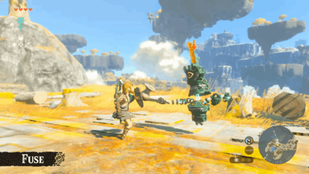 Zelda Tears of the Kingdom - Construct