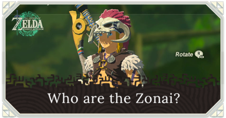 Zelda TOTK - Who are the Zonai