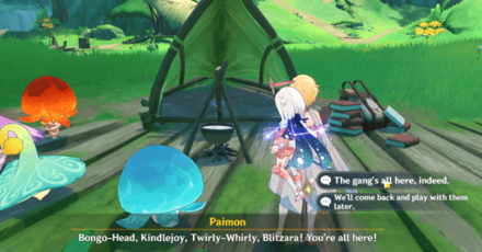 Genshin - Fungus Mechanicus - Talk to all the Fungi