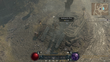 Diablo IV - Smoldering Pyre Wood