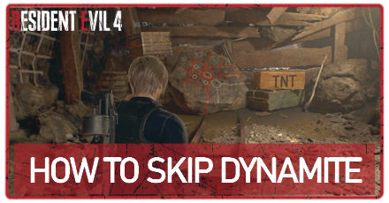 Resident Evil 4 Remake Skip Dynamite Banner
