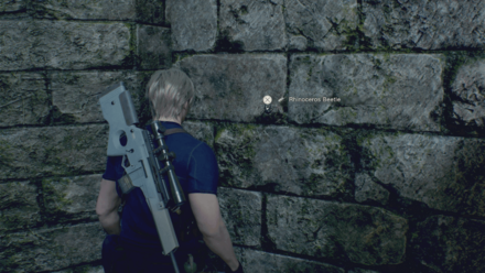 Resident Evil 4 Remake - Rhinoceros Beetle In-Game