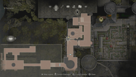 Resident Evil 4 Remake - Castle Rhinoceros Beetle Map