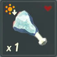Breath of the Wild Frozen Bird Drumstick Icon