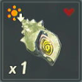 Breath of the Wild Frozen River Snail Icon