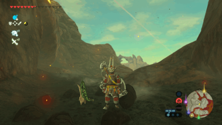 Botw - Eldin Korok 37 Overworld View