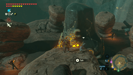 Botw - Eldin Korok 41 Overworld View