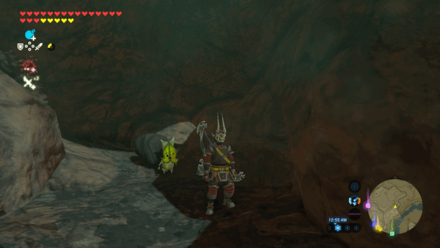 Botw - Eldin Korok 42 Overworld View