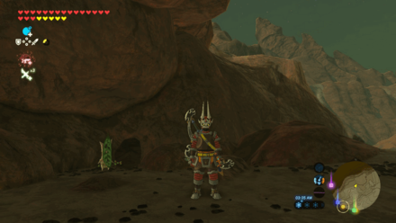 Botw - Eldin Korok 43 Overworld View