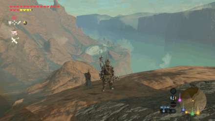 Botw - Eldin Korok 44 Overworld View