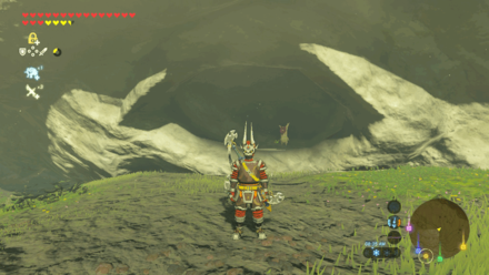 Botw - Eldin Korok 45 Overworld View