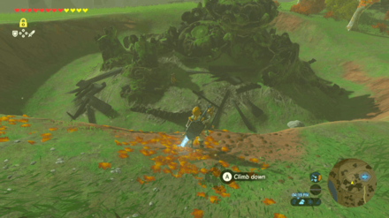 Botw - Akkala Korok 54 Overworld View