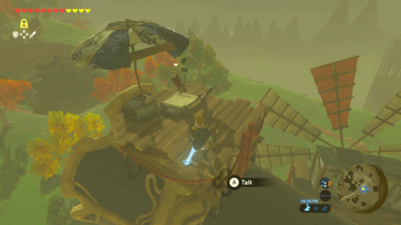 Botw - Akkala Korok 55 Overworld View