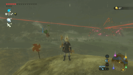 Botw - Ridgeland Korok 13 Overworld View