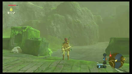 Botw - Dueling Peaks Korok 47 Overworld View