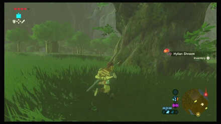 Botw - Dueling Peaks Korok 45 Overworld View