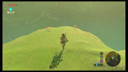 Botw - Dueling Peaks Korok 43 Overworld View