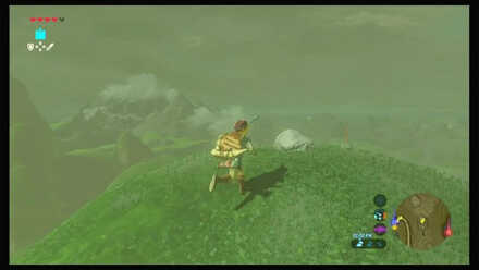 Botw - Dueling Peaks Korok 51 Overworld View
