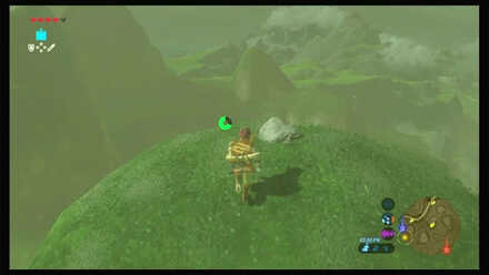 Botw - Dueling Peaks Korok 52 Overworld View