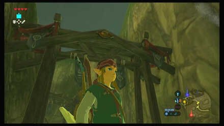 Botw - Dueling Peaks Korok 57 Overworld View