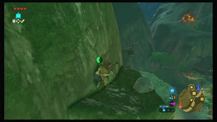 Botw - Dueling Peaks Korok 54 Overworld View