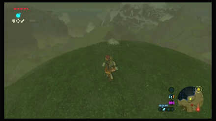 Botw - Dueling Peaks Korok 60 Overworld View