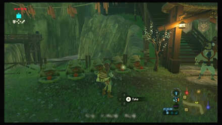 Botw - Dueling Peaks Korok 55 Overworld View