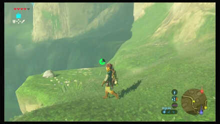 Botw - Dueling Peaks Korok 58 Overworld View