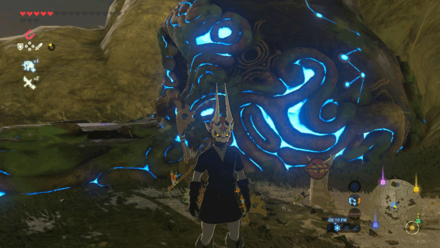 Botw - Ridgeland Korok 20 Overworld View