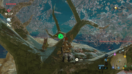 Botw - Ridgeland Korok 22 Overworld View